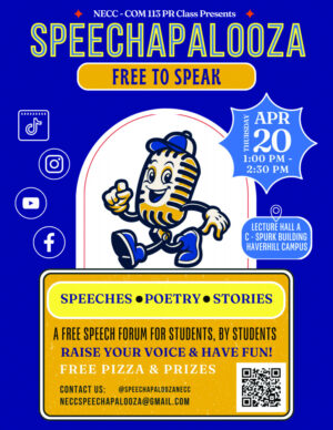 Students get a chance to let their voices be heard: Public Relations students invite you to the 2023 Speechapalooza event