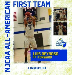 Reynoso named to All-American all first team