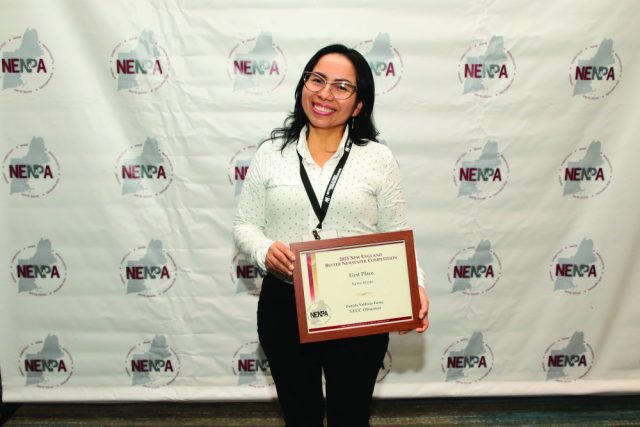 Observer staff members win NENPA awards