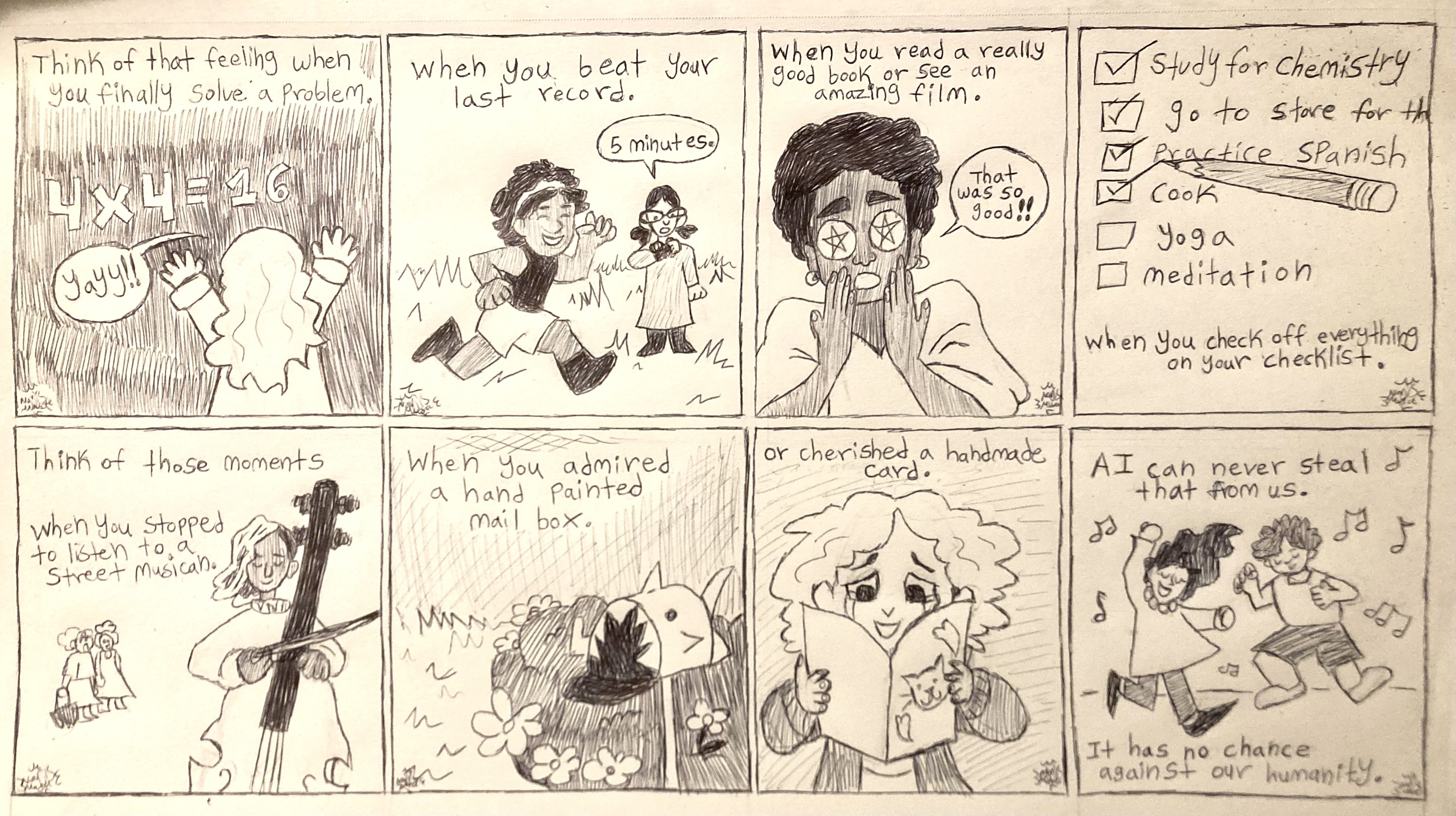 Comic by Narjis Musa