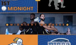 Men’ basketball blowout Bunker Hill in the first midnight madness event