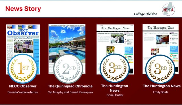 Observer staff members win NENPA awards