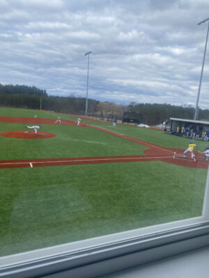 Volker toses a no hitter on Game 1 against Central Maine