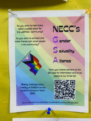 LGBTQ+ pride on campus: An exploration into NECC’s GSA