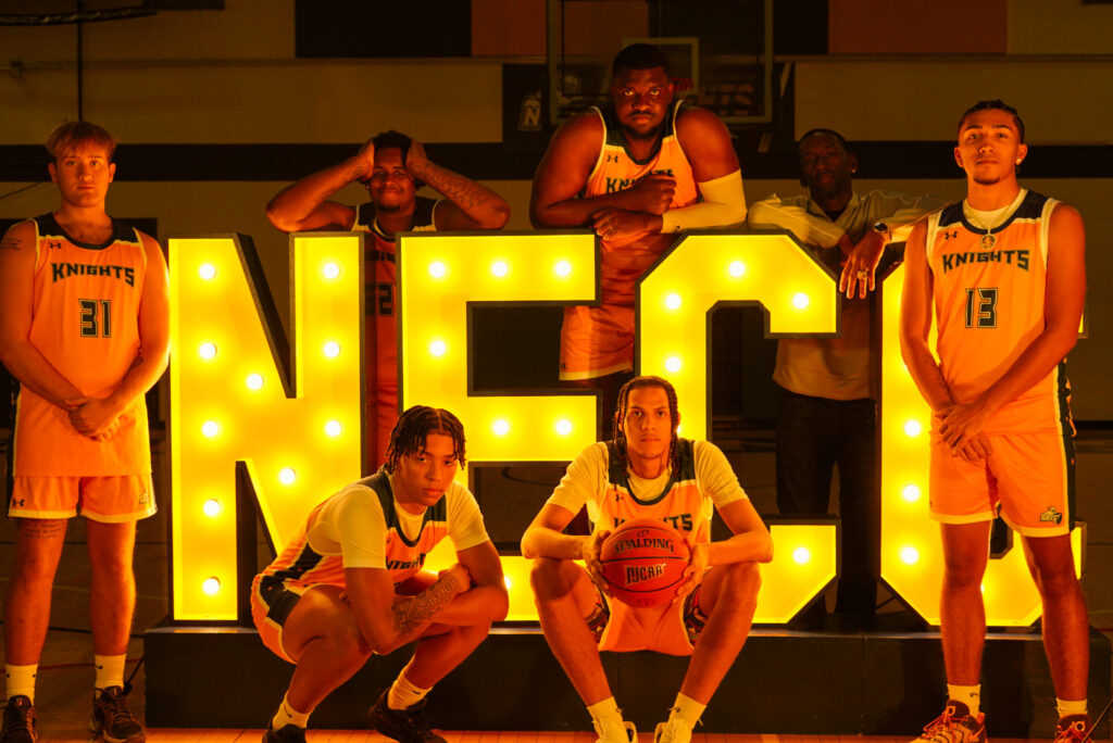 NECC basketball team