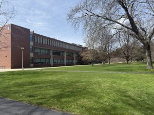 A photo of the Spurk building