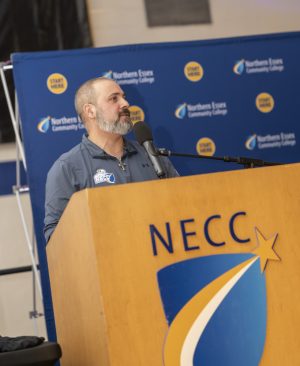 NECC Men's Basketball Darren Stratton